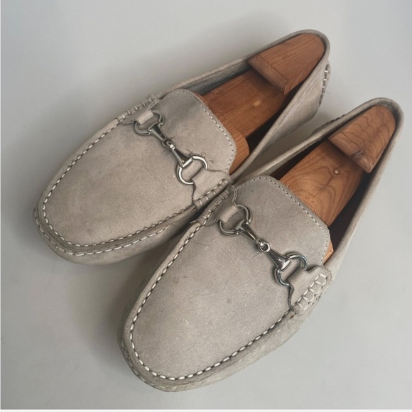 MERCANTI FIORENTINI Suede Driving Moccasin Loafers - Picture 2 of 10